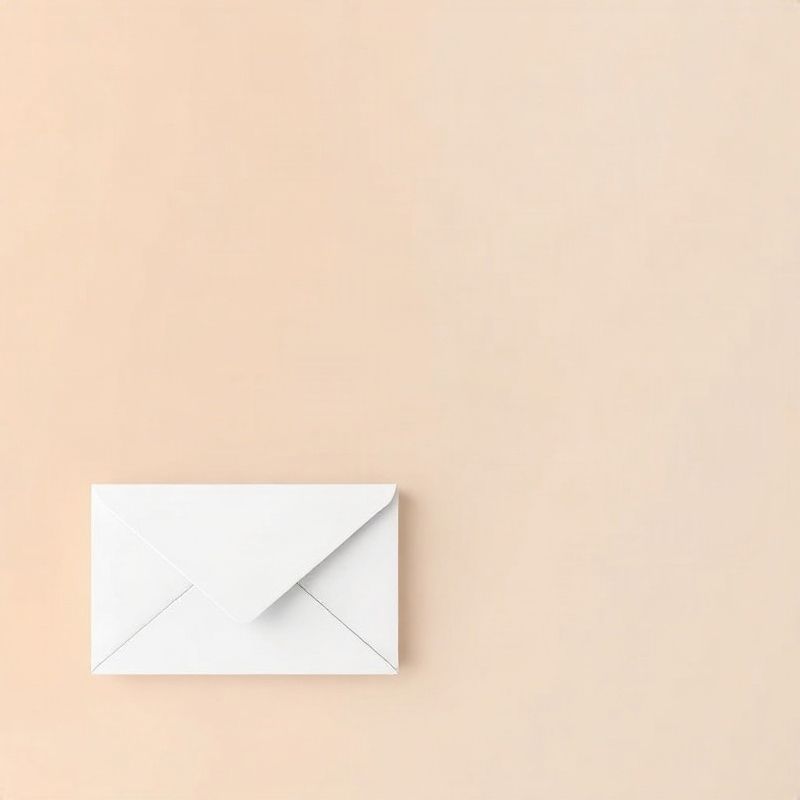 Minimal illustration of a conversation bubble and an envelope in azure